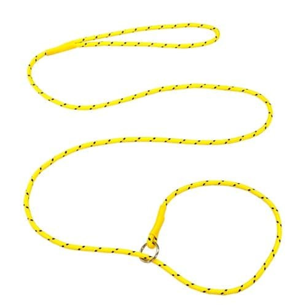 Поводок удавка 1,5 м, шнур капроновый круг Д-6 мм. Зооник Поводок удавка 1,5 м, шнур капроновый круг Д-6 мм. Зооник