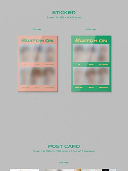 Альбом Astro - SWITCH ON 8th Mini Album 2 Version SET