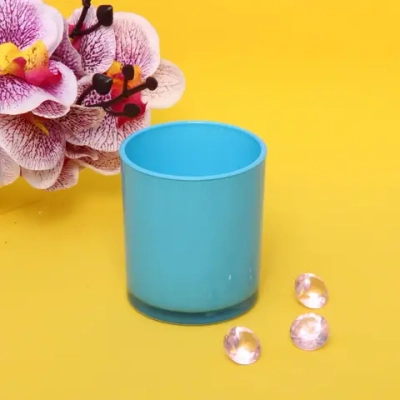 Подсвечник «Радуга» 7*8см цвет голубой