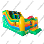 Надувной батут-горка "Славянский", без принт печати