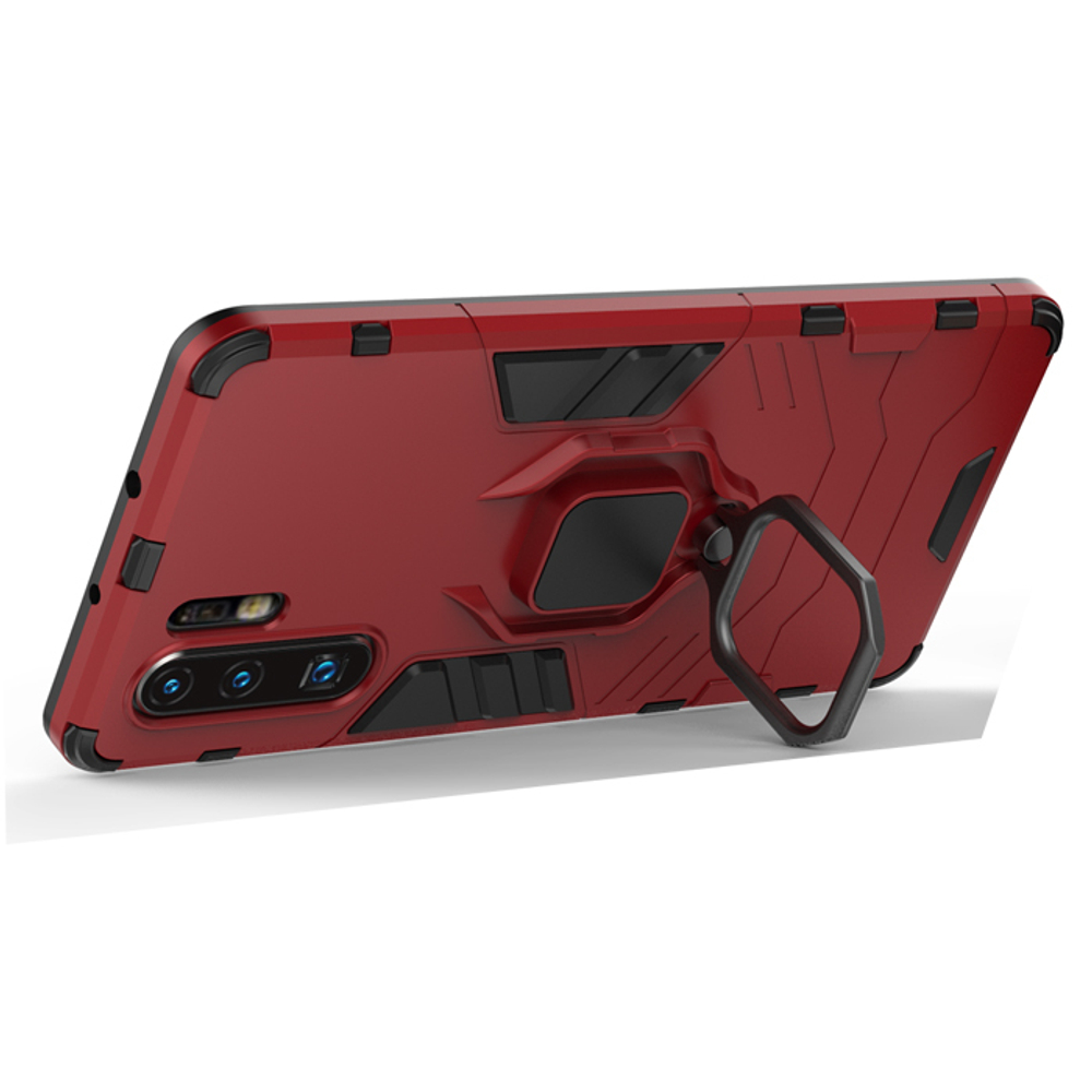 Противоударный чехол с кольцом Panther Case для Huawei P30 Pro