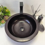 Раковина из андезита Bowl Black Marmo BA-62961 40*40*15 21