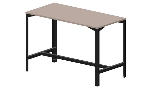 Высокий стол 158х78х105см, столешница 2,5см