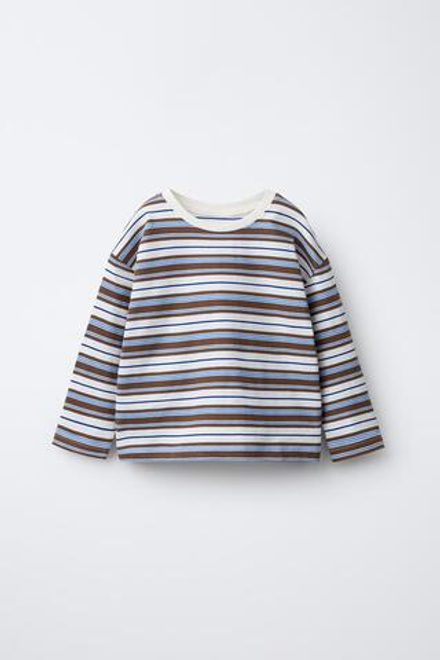 ZARA НАБОР ИЗ ТРЕХ ФУТБОЛОК, СИРЕНЕВЫЙ