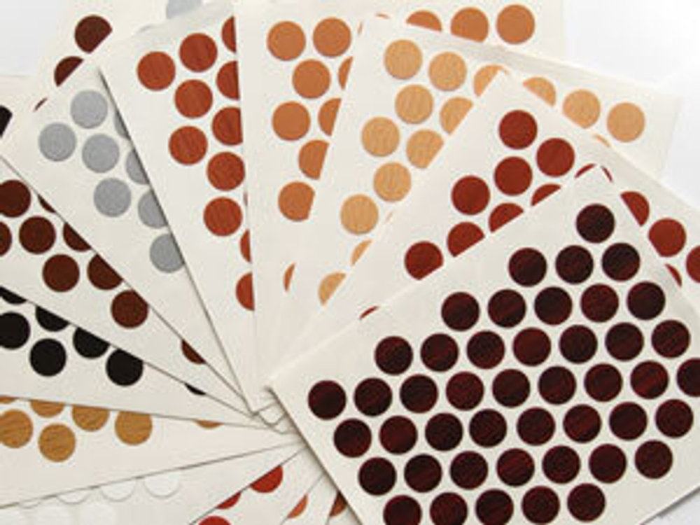 Заглушка самокл WEISS D=14мм №9 орех итальянский (50/2500шт)