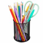 Органайзер стаканчик для косметики и мелочей MONTE VITA, металлический, 100х80 мм, черный, 272485