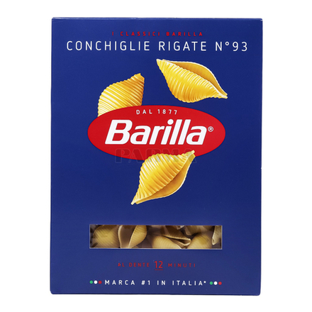 Макароны Barilla Conchiglie Rigate №93 450 гр