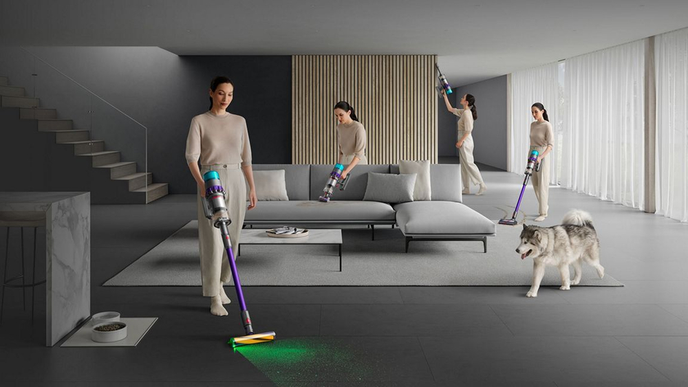 Вертикальный пылесос Dyson Gen5Detect Absolute SV23 (UK) + переходник