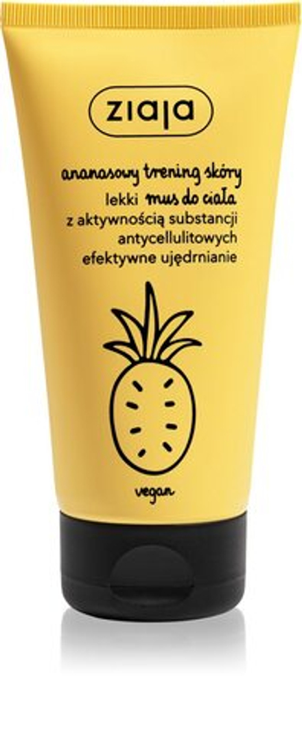 Ziaja Ananasowy Trening Skóry - легкий мусс для тела /   160  ml  / GTIN 5901887047988