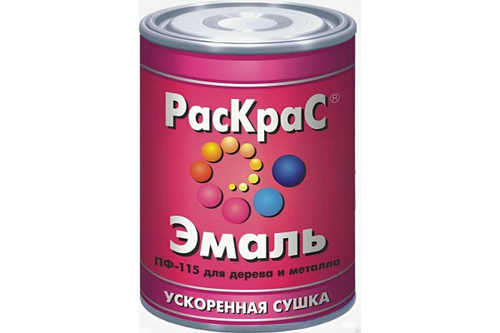 ЭМАЛЬ РАСКРАС ПФ-115 УНИВЕРСАЛЬНЫЙ ТЕРРАКОТОВЫЙ  0,9КГ