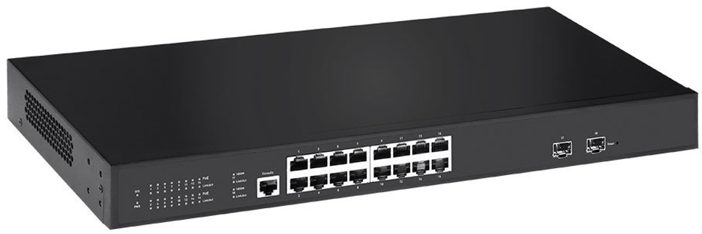 Коммутатор управляемый Tantos TSn-16GP18S2M