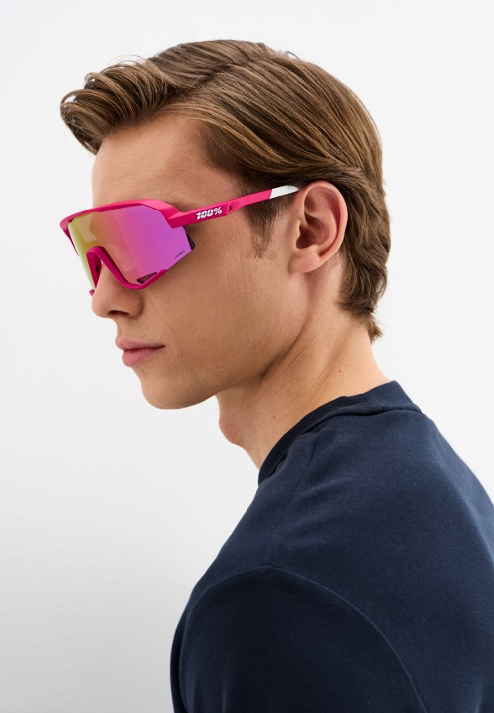 Спортивные очки 100% Slendale / Satin Pitaya / HiPER Vital Pink Mirror