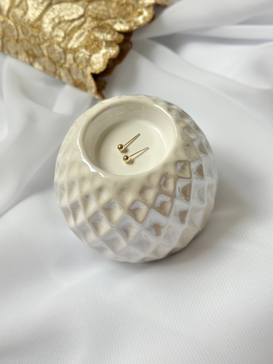 Серьги пусеты маленькие золотые шарики