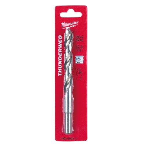 Сверло Milwaukee HSS-G THUNDERWEB по металлу 12.0x151 мм