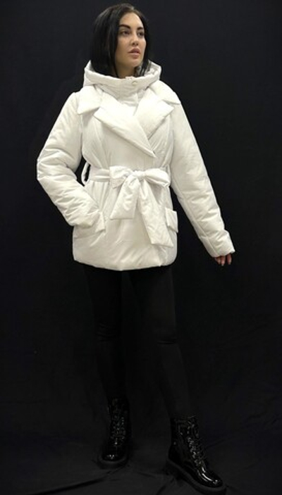 Пуховик с наполнителем микрогель бренда Naona Mazzotti