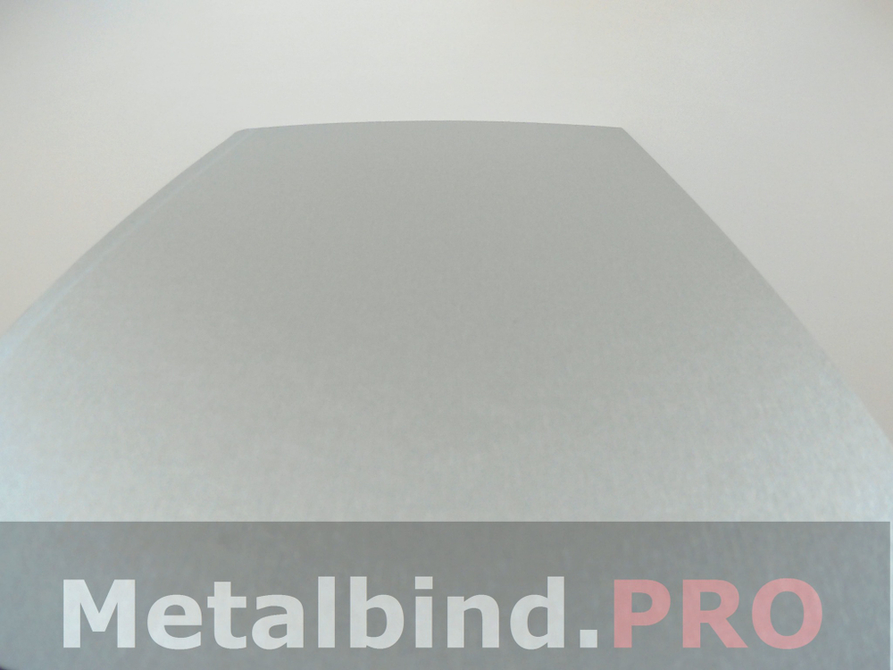 Твердые обложки O.HARD COVER TECHNO A4+ (портрет) 304x212 mm с покрытием TECHNO «под металл» CЕРЕБРО и ЗОЛОТО