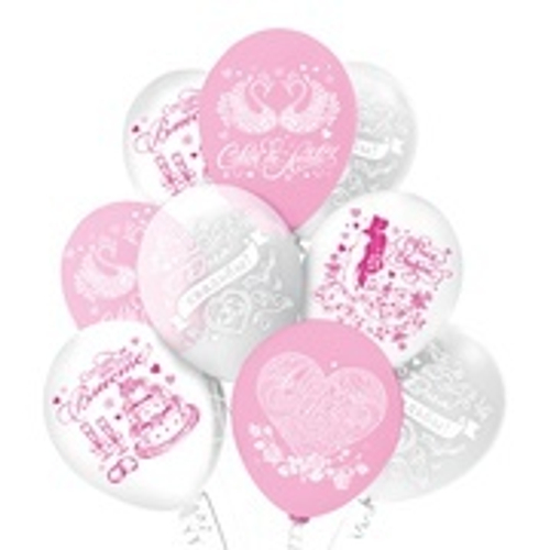 Шар латекс 12"30см Свадьба Нежность