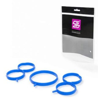 Прокладки рессивера 2190,21116-1008611/16 (н-р колец) (кт3шт) силикон СИНИЙ PROFI CS20 11593