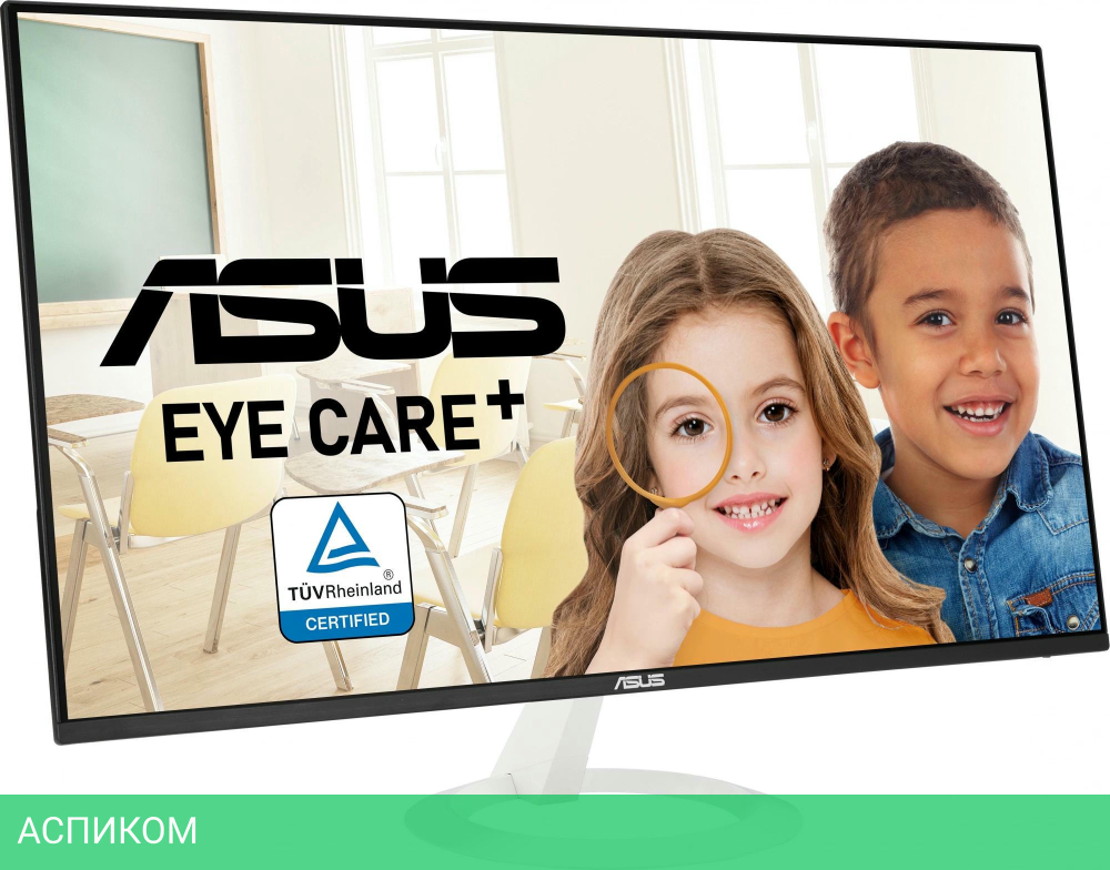Монитор Asus VZ27EHF-W белый (90LM07B0-B02470)