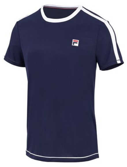 Мужская теннисная футболка Fila Elias - небесный