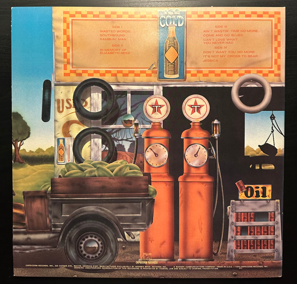 The Allman Brothers Band - Wipe The Windows, Check The Oil, Dollar Gas 2LP (США 1976г.)