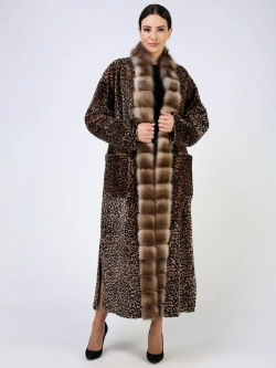 Шуба зимняя дубленка натуральная