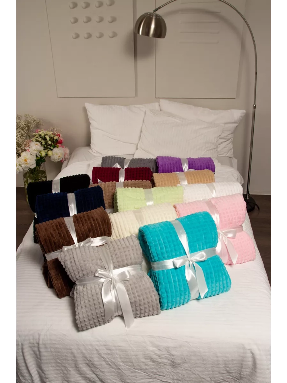 Плед евро 200х220 для дивана и кровати