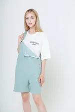 Комбинезон-шорты WNL Вельветовый Mint
