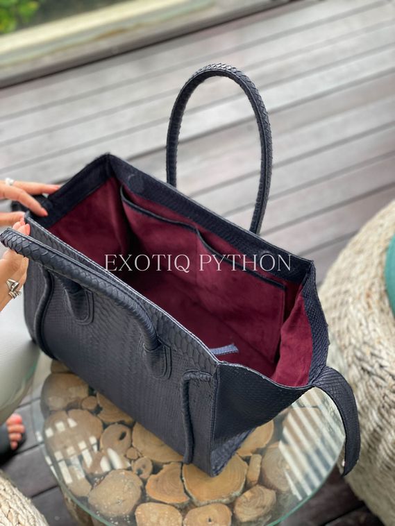 Женская сумка из кожи питона - BG-497