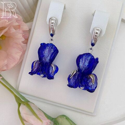 Серьги Ирисы