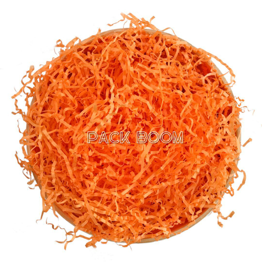 Наполнитель бумажный оранжевый, 2 мм