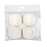 Антивибрационные подставки PROconnect для стиральной машины и холодильника, квадратные, 4 шт, белые, 236365