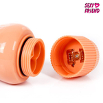 Телесный гладкий вибратор-реалистик без мошонки - 24 см. (Цвет: телесный)