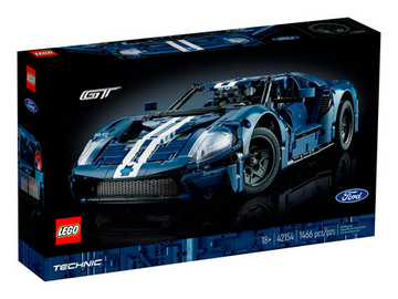 Конструктор Лего Техник Ford GT 2022 | LEGO Technic Ford GT 2022 42154, коллекционный набор, 1466 деталей (18+)
