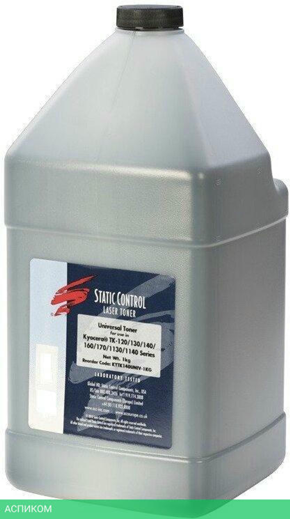 Тонер Static Control KYTK140UNIV-1KG