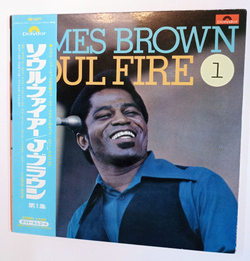 Винтажная виниловая пластинка LP James Brown Soul Fire 1 (Japan 1970)