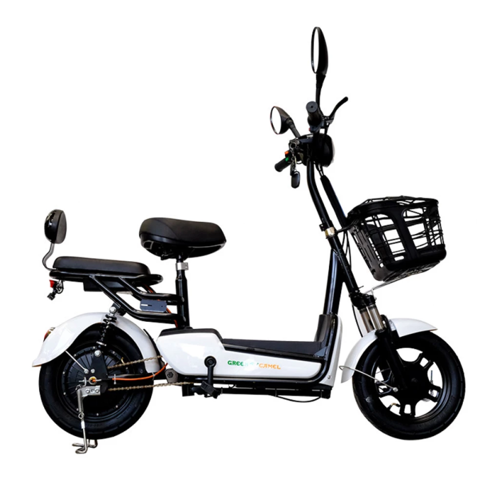 Электроскутер GreenCamel Тайфун 400 (48V 12Ah 400W) Белый