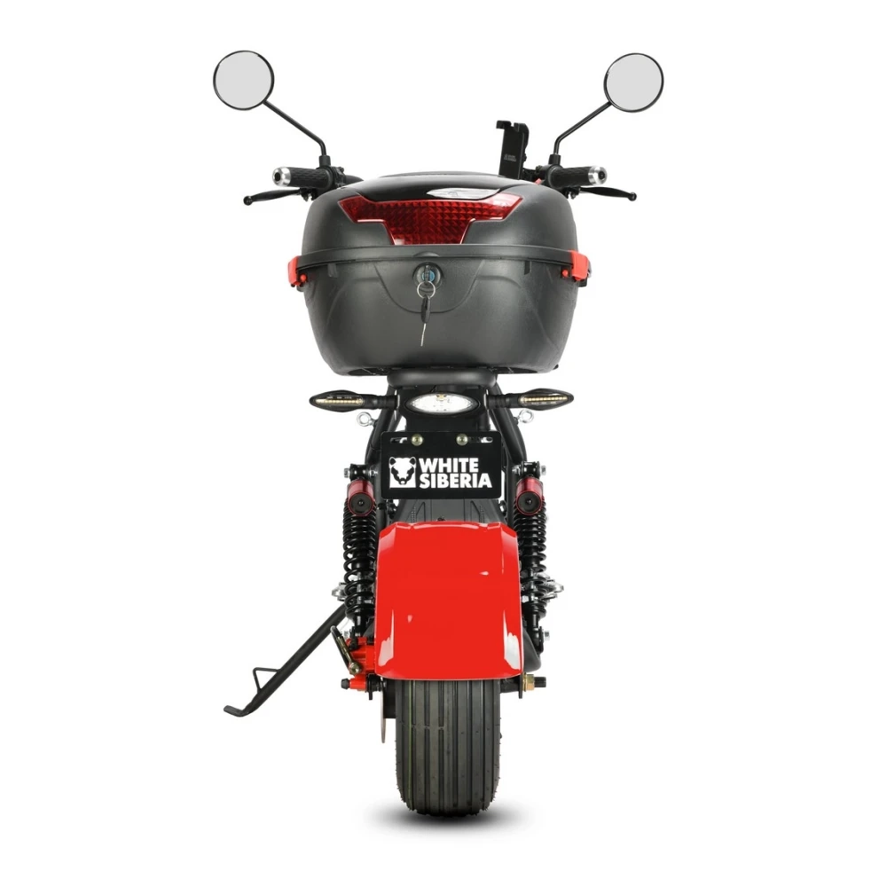 Электроскутер WHITE SIBERIA MINI R 3.0 60V RED (Красный)