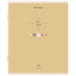 Тетрадь А5 48 л. BRAUBERG скоба, клетка, обложка картон, "Natural", 404359, 1шт