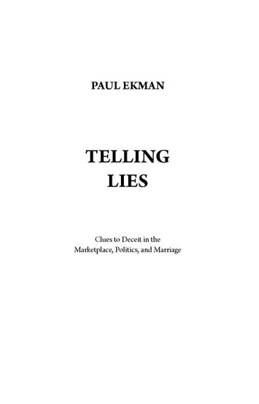 Yalan psixologiyası