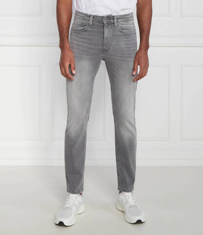 Джинсы Taber Zip BC SP 1 BOSS ORANGE - серый(50495939)