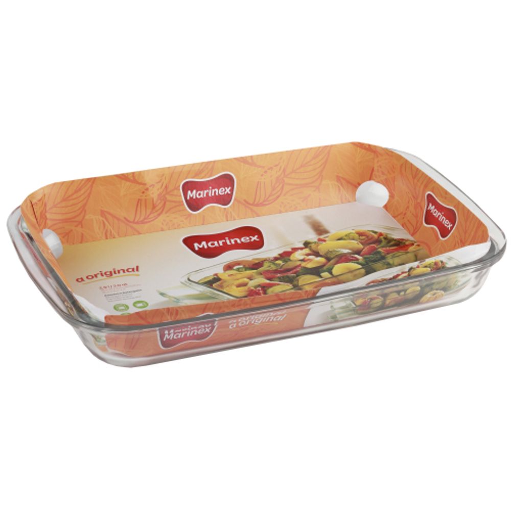 Marinex Прямоугольная стекл.форма д/запекания 2,2 л (35х21х5 см) | Marinex