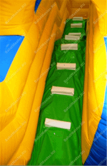 Детский надувной батут-горка "Задорный слонёнок"