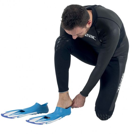 Ласты короткие Seac Team Blue Синие