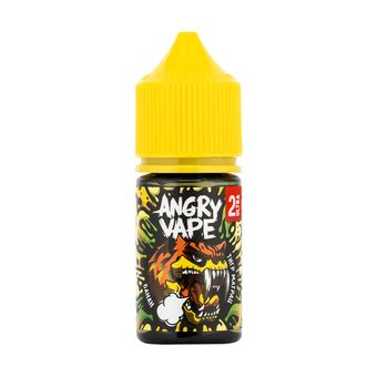 Жидкость Angry Vape Salt 2% ULTRA 30 ml - Тигр Матрац (банан)