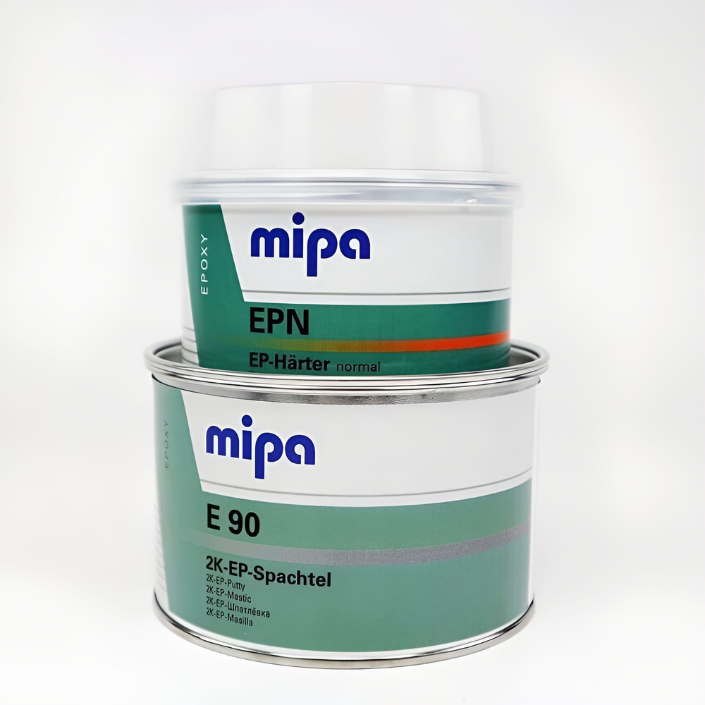 Шпатлевка MIPA E90 эпоксидная 1кг + отвердитель