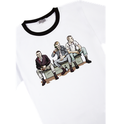 Футболка Скинхеды белая