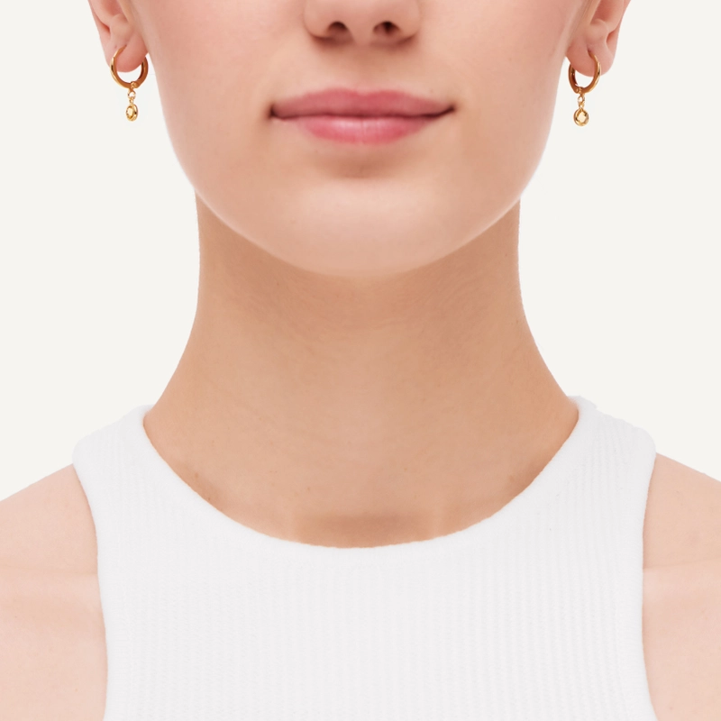 Серьги Круг Жизни – Золото