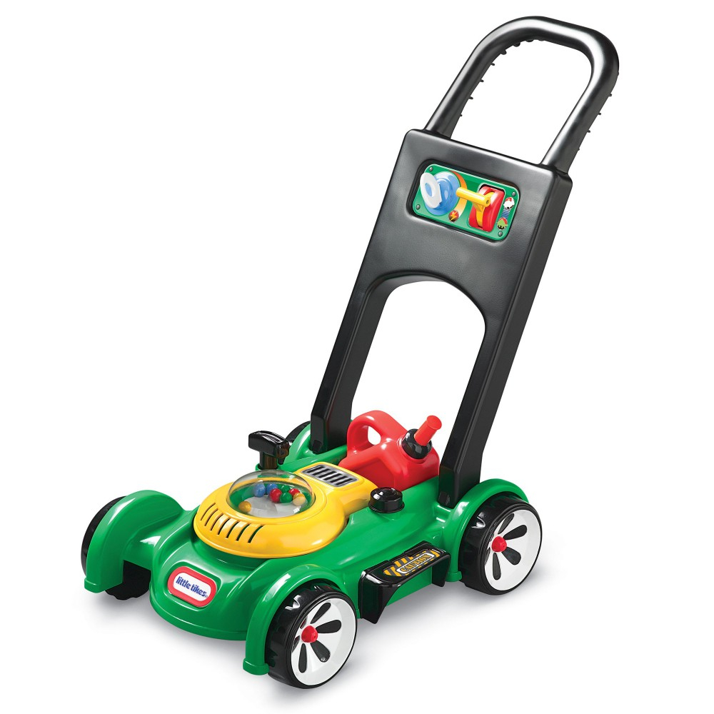 Детская игровая газонокосилка Little Tikes 633614 со звуками для сюжетной игры от 18 месяцев — фото 1