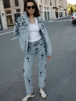 Жакет джинсовый blue classic SHIMMER